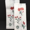 Sachets papier avec motifs deux couleurs "à soufflet"